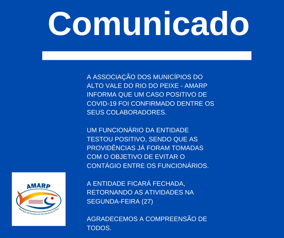 You are currently viewing Comunicado Amarp