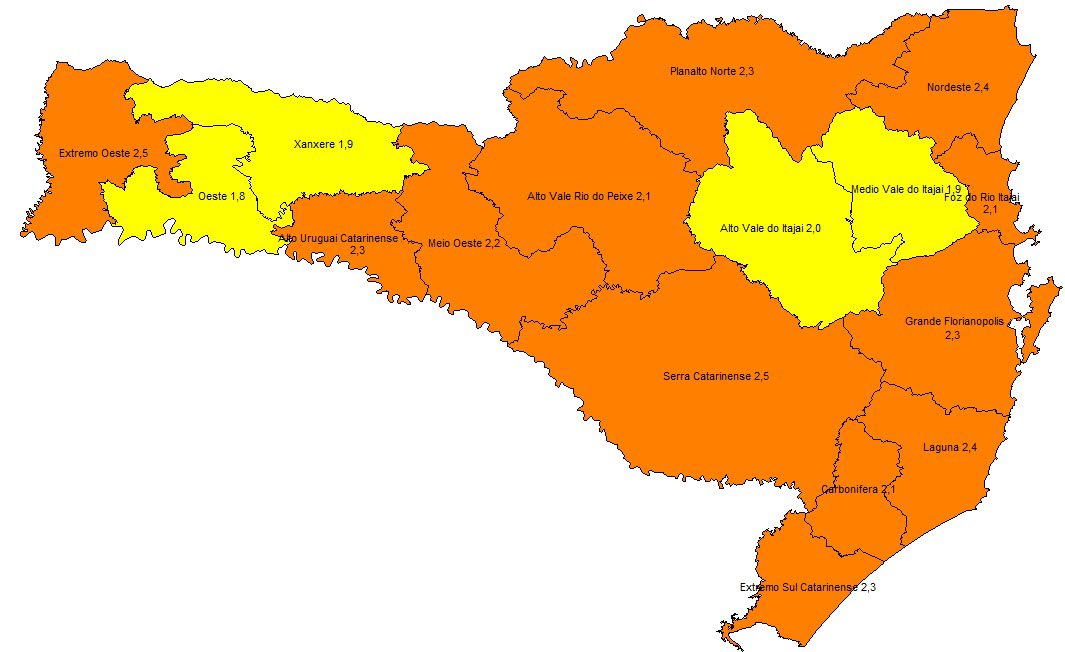 Read more about the article Amarp continua no nível grave na matriz de risco do Governo do Estado