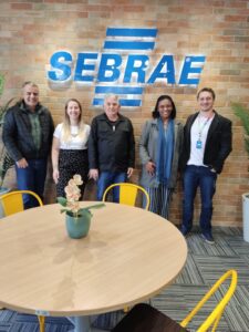 Read more about the article Reunião com técnicos do SEBRAE na cidade de Caçador